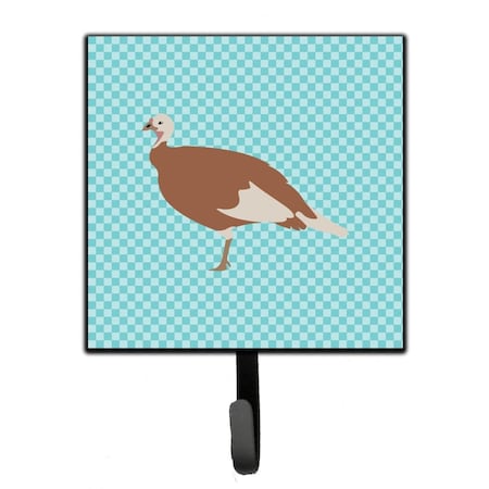 Carolines Treasures Jersey Buff Turkey Hen Blue Check Leash or Key Holder BB8158SH4
